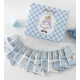 Little Berry, șosete medie înalte pentru femei (albastru, 24 perechi)